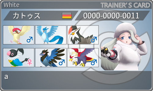 トレーナーカード