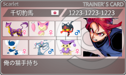 トレーナーカード