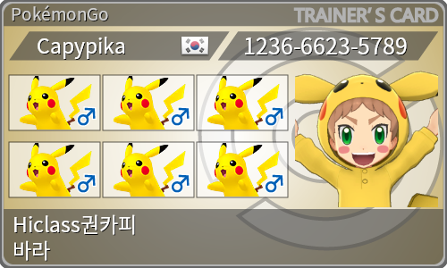 トレーナーカード