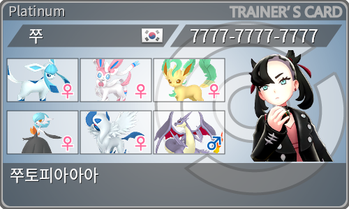 トレーナーカード