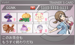 トレーナーカード