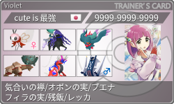 トレーナーカード