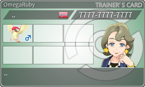 トレーナーカード