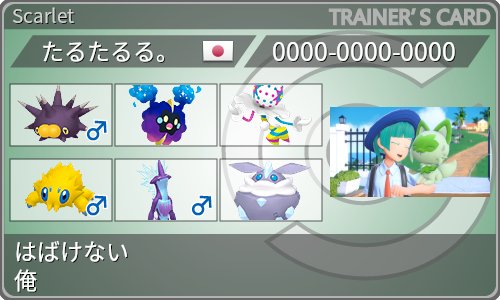 トレーナーカード