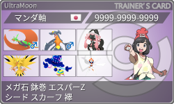 トレーナーカード