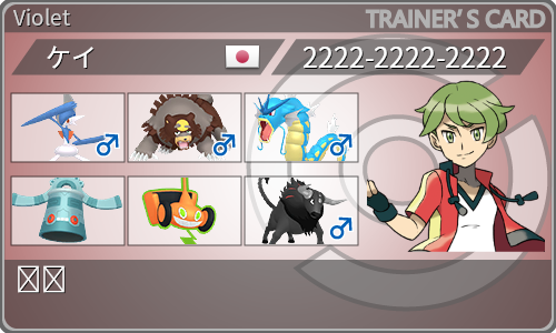 トレーナーカード
