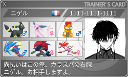 トレーナーカード
