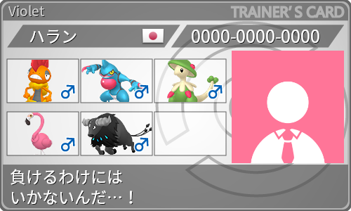 トレーナーカード