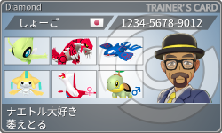 トレーナーカード
