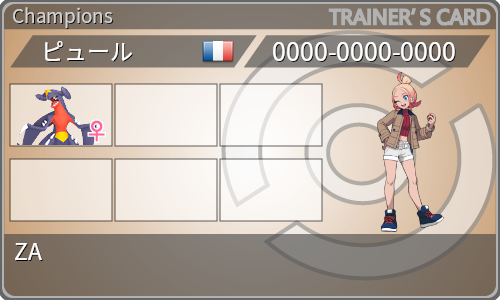 トレーナーカード