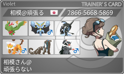 トレーナーカード