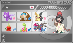 トレーナーカード