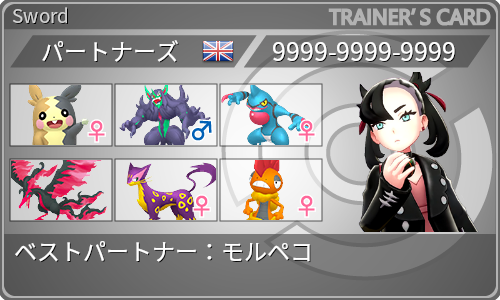 トレーナーカード