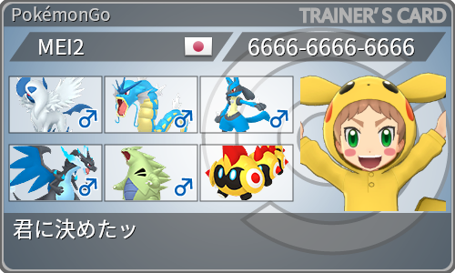 トレーナーカード