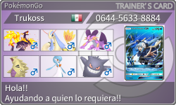 トレーナーカード