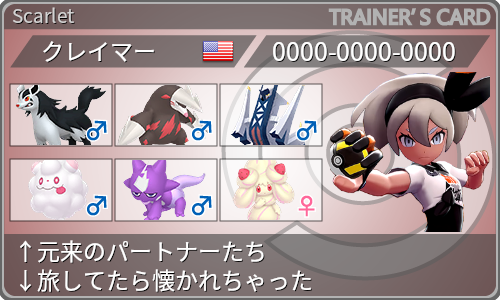 トレーナーカード