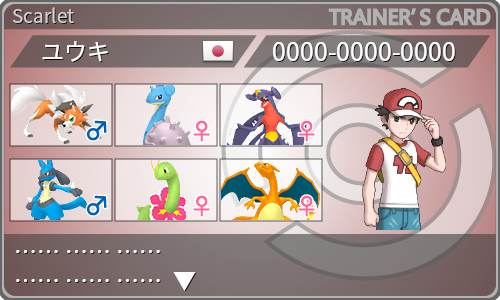 トレーナーカード