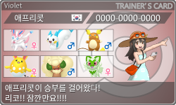 トレーナーカード