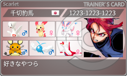 トレーナーカード