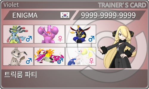 トレーナーカード