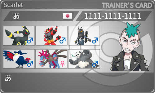 トレーナーカード