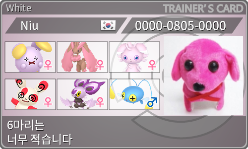 トレーナーカード