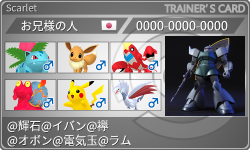 トレーナーカード