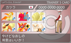 トレーナーカード