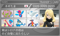 トレーナーカード