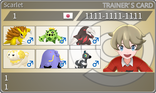 トレーナーカード