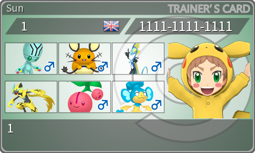 トレーナーカード