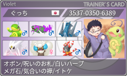 トレーナーカード