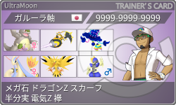 トレーナーカード