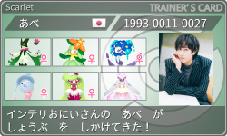 トレーナーカード