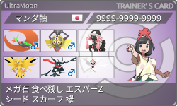 トレーナーカード