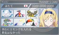 トレーナーカード