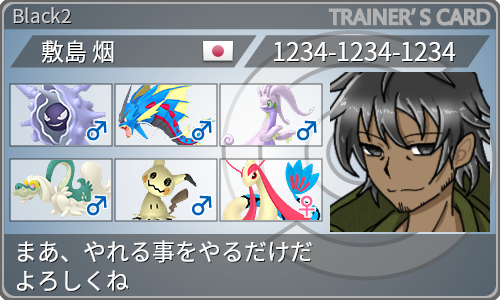トレーナーカード