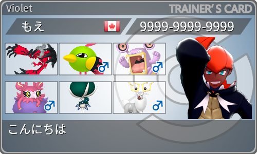 トレーナーカード