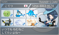 トレーナーカード