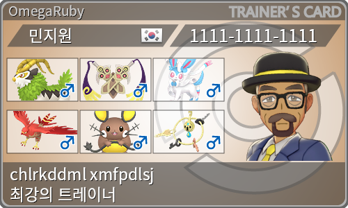 トレーナーカード