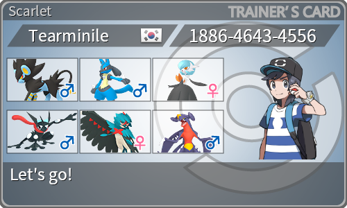 トレーナーカード