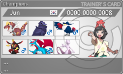 トレーナーカード