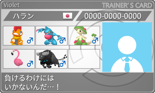 トレーナーカード