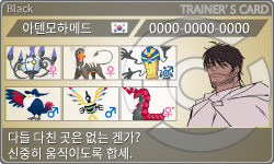トレーナーカード