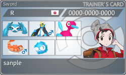 トレーナーカード