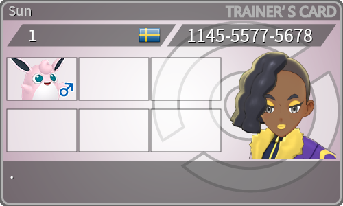 トレーナーカード