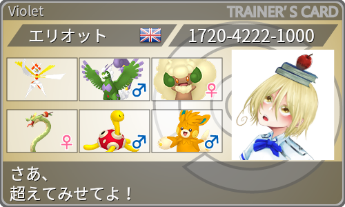 トレーナーカード