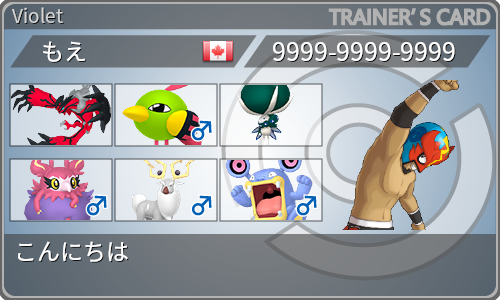 トレーナーカード
