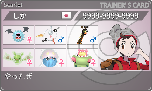 トレーナーカード