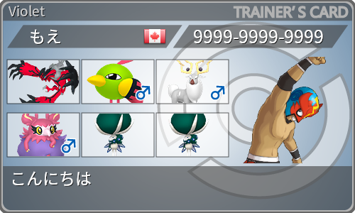 トレーナーカード